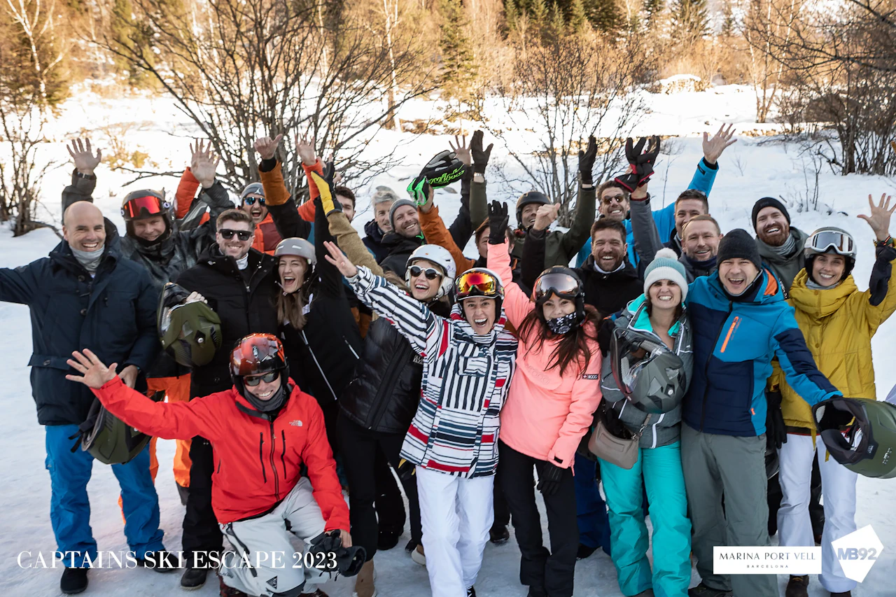 Ski trip &ndash; Marina Port Vell &ndash; Baqueira Beret &ndash; capitanes de superyates