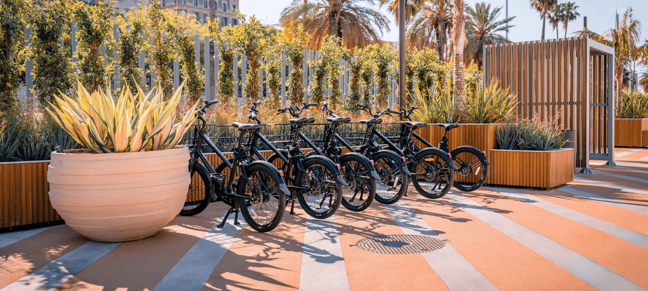 Servicio de bicicletas eléctricas implementado en Marina Port Vell