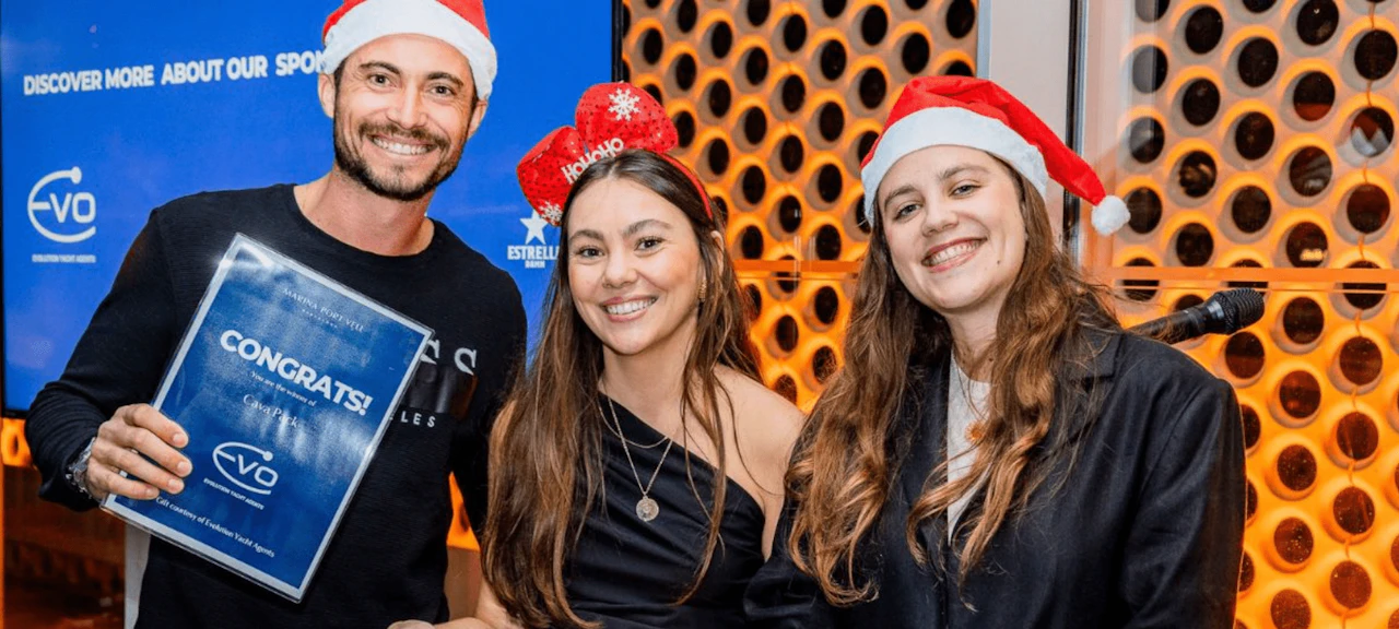 Celebración de Navidad en Marina Port Vell